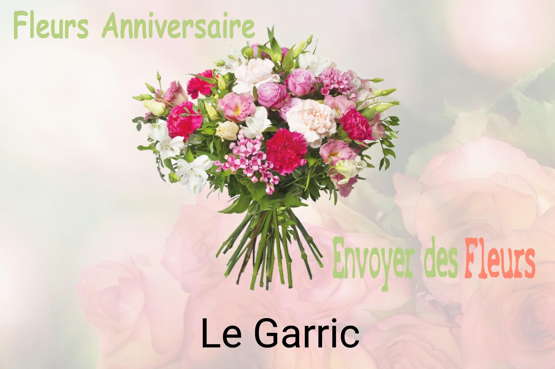 Bouquet de fleurs d’anniversaire livré à Le Garric